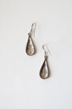 Paisley Sterling Silver Dangle Earrings
