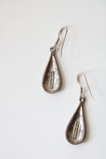 Paisley Sterling Silver Dangle Earrings
