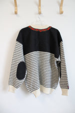 Vintage Nordstrikk Fair Isle Wool Sweater | L