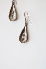 Paisley Sterling Silver Dangle Earrings