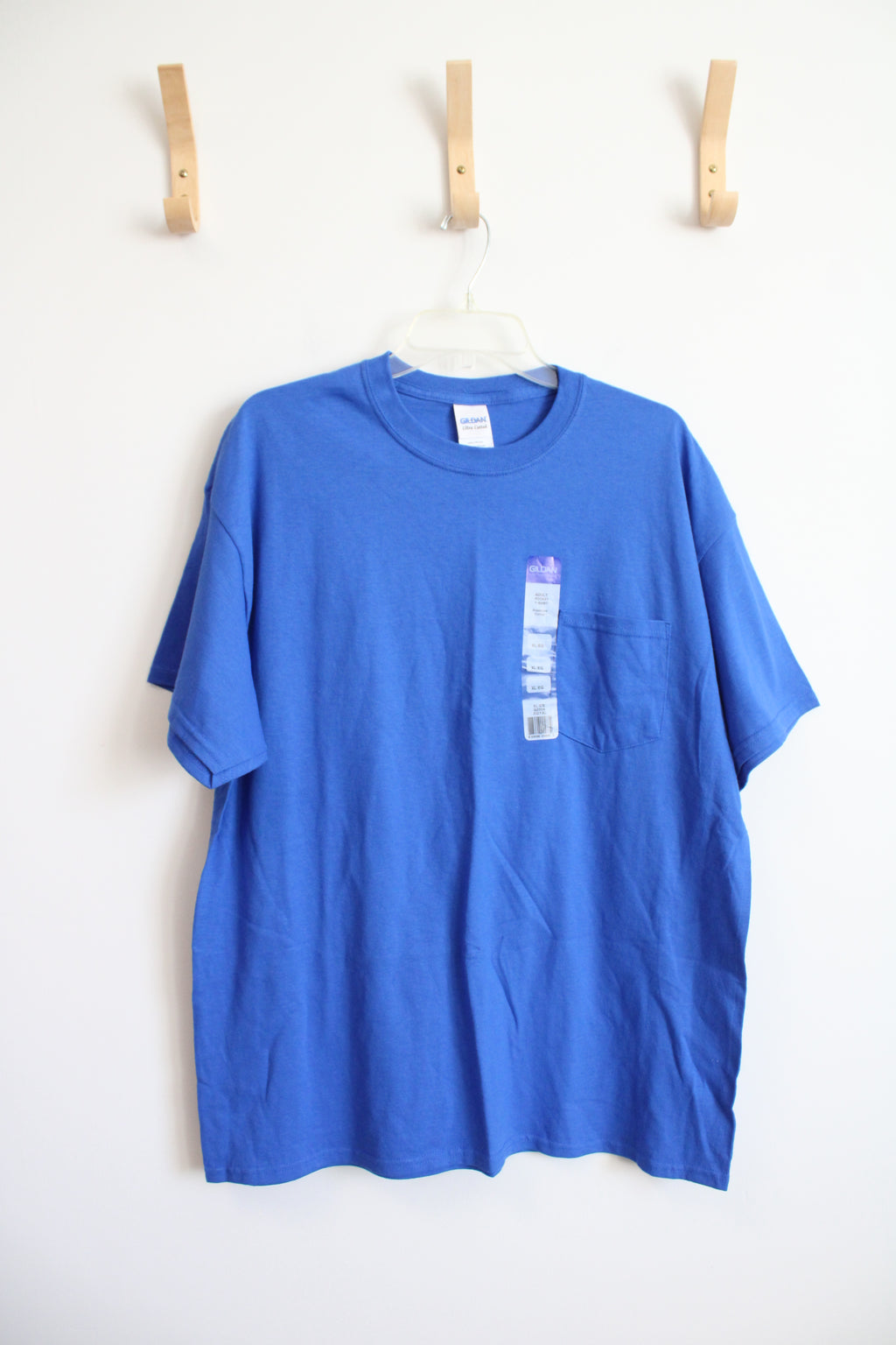 NEW Gildan Blue Button Shirt | XL