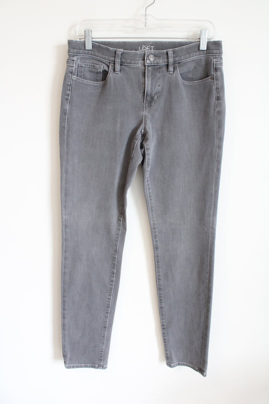 Ann Taylor LOFT Modern Skinny Gray Wash Jeans | 29/8