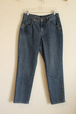 Bandolino Medium Wash Straight Leg Jeans | 10