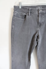 Ann Taylor LOFT Modern Skinny Gray Wash Jeans | 29/8