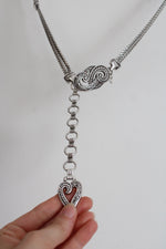 Brighton Y2K Style Bali Hai Silver Waist Belt