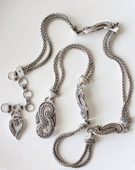 Brighton Y2K Style Bali Hai Silver Waist Belt