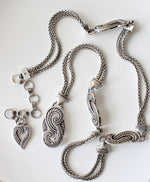 Brighton Y2K Style Bali Hai Silver Waist Belt