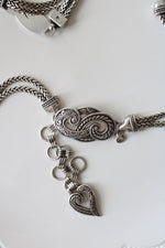 Brighton Y2K Style Bali Hai Silver Waist Belt