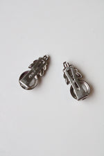 Sterling Silver Vintage Shoe Clips