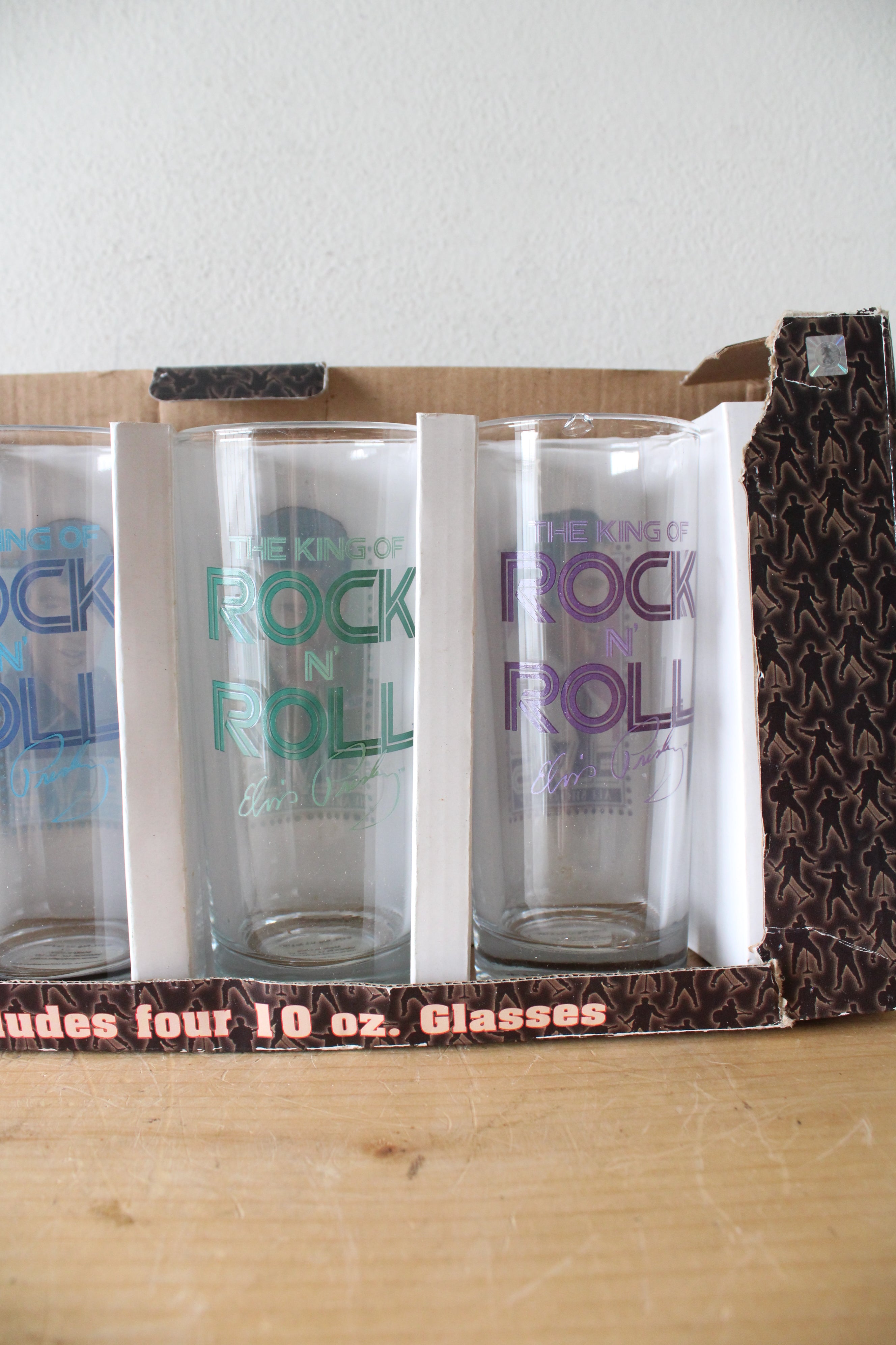Vandor Elvis Presley Collector Glass Set