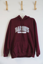 Gildan Heavy Blend Manheim Central Baron Maroon Hoodie | L