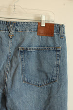 NEW J. Crew Medium Wash Cotton Wide Leg Jeans | 6