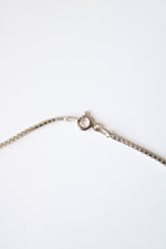 Black & Silver Open Heart Necklace & Square Stud Earring Set