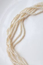 14K Yellow Gold Multi-Strand String Of Pearls