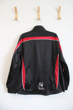 Holloway Annville-Cleona Basketball Black & Red Track Jacket | XL