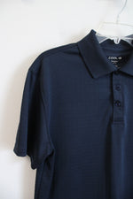 Haggar Cool 18 Navy Polo Shirt | S