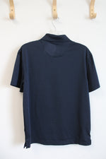 Haggar Cool 18 Navy Polo Shirt | S