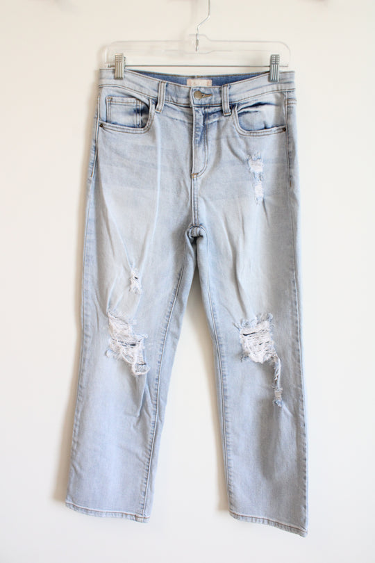 Altar'd State Straight Leg Distressed Jeans | 27