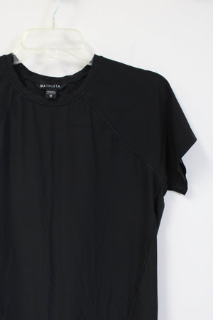 Athleta Black Stretch Top | XS