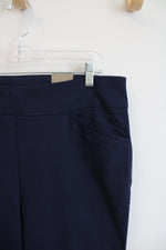 NEW Chico's Perfect Stretch Josie Slim Ankle Navy Pants | 2.5 (14)
