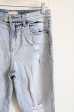 Altar'd State Straight Leg Distressed Jeans | 27