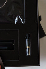 NEW LeVian Rose Quarts Perfume Bottle Necklace