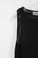 Athleta Black Meshy Tank | XS