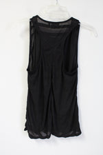 Athleta Black Meshy Tank | XS