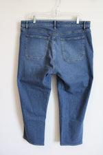 LOFT Curvy Straight Jeans | 14