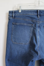 LOFT Curvy Straight Jeans | 14