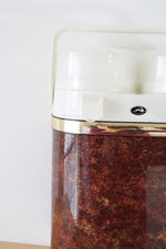 Vintage Kraftware Red Travel Double Dispenser Thermos
