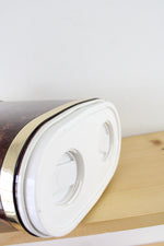 Vintage Kraftware Red Travel Double Dispenser Thermos