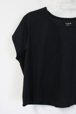 NEW Old Navy Active Powersoft Black Crop Tee | XL Tall