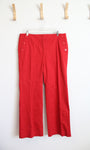 LOFT Red Marisa Trousers | 12