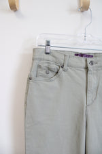 Gloria Vanderbilt Light Green Amanda Jeans | 8