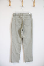 Gloria Vanderbilt Light Green Amanda Jeans | 8
