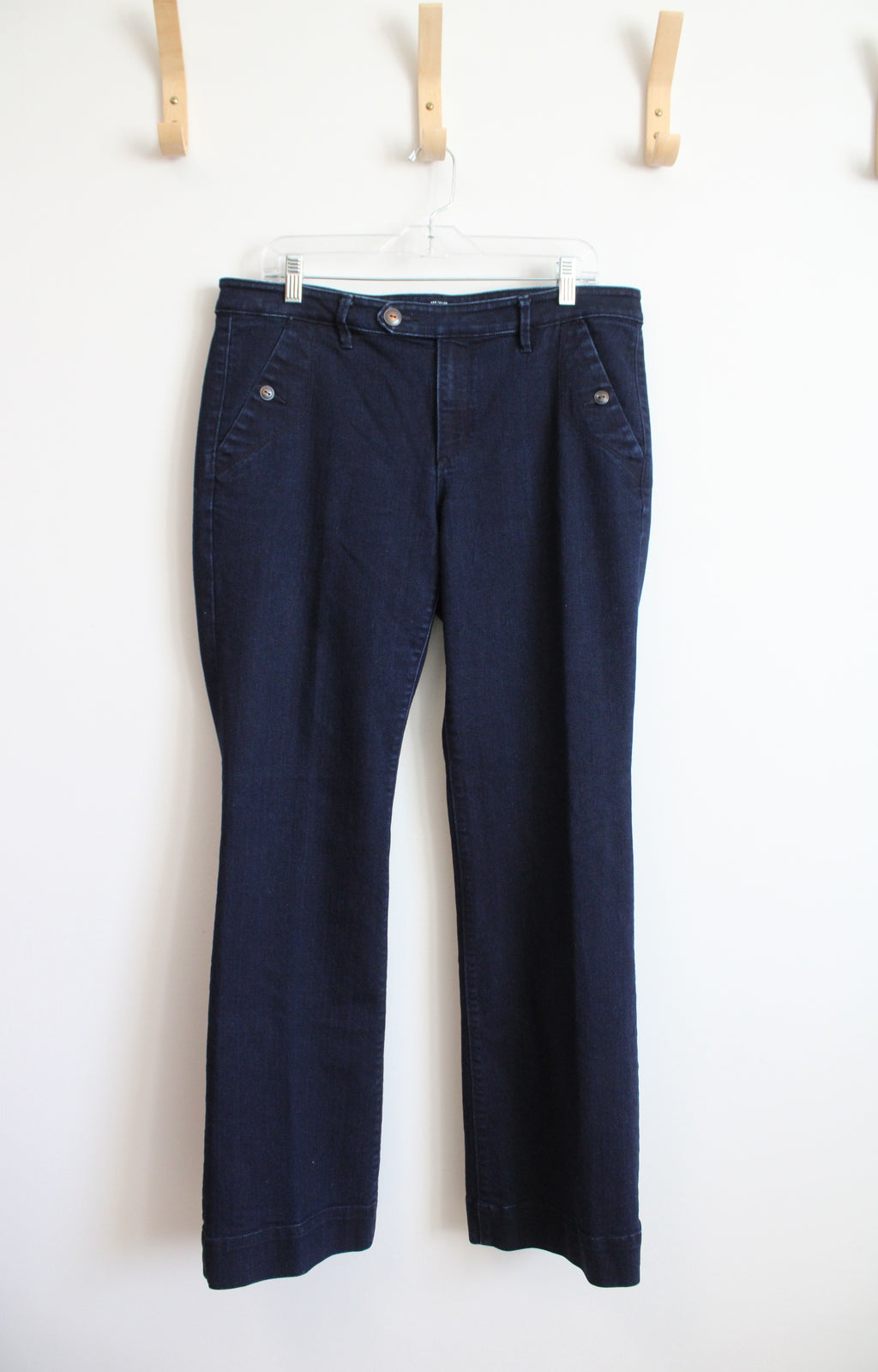 Ann Taylor LOFT Dark Wash Modern Trousers | 12/31