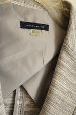 Tommy Hilfiger Heather Gray Heavyweight Stretch Blazer | 10
