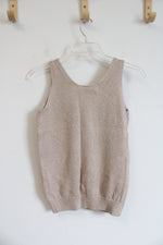 NEW LOFT Tan Knit Tank Top | XXS Petite