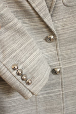 Tommy Hilfiger Heather Gray Heavyweight Stretch Blazer | 10