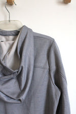 Under Armour Gray Hoodie ColdGear Pullover Loose Fit Sweatshirt | M