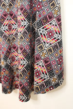 LuLaRoe Multicolor Printed Short Sleeve Dress | L