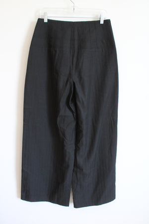 NEW Banana Republic High Waisted Pleated Wide Leg Trouser Pants | 8