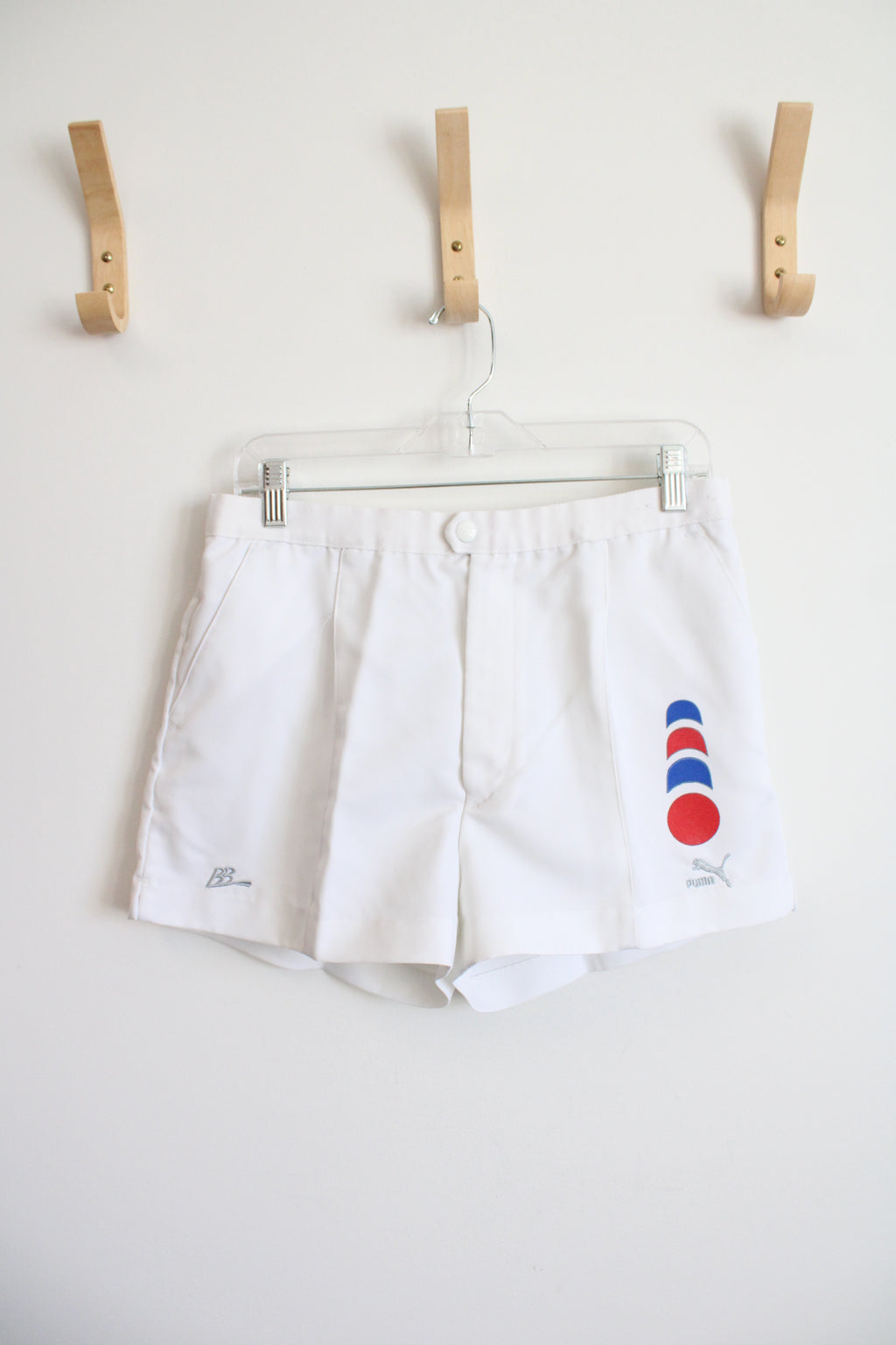 Puma White Pleated Shorts | 8