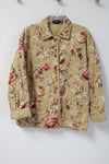 Vintage Krazy Kat Yellow Quilted Jacket | L