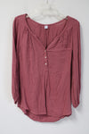 Old Navy Dusty Rose Blouse | XS