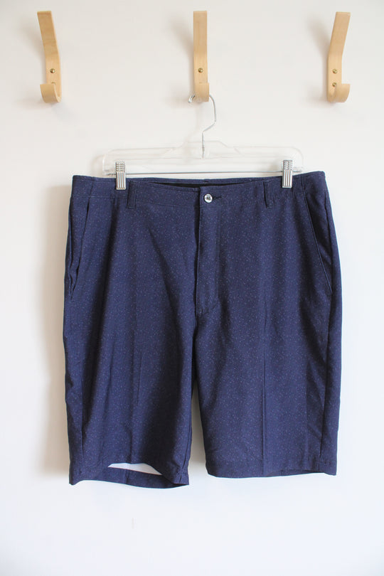 Pebble Beach Blue Speckled Shorts | 36
