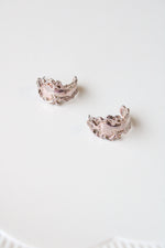 Sterling Silver Spoon Stud Earrings