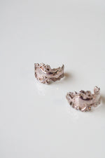 Sterling Silver Spoon Stud Earrings