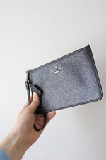 Coach Black Sparkle Wristlet Wallet